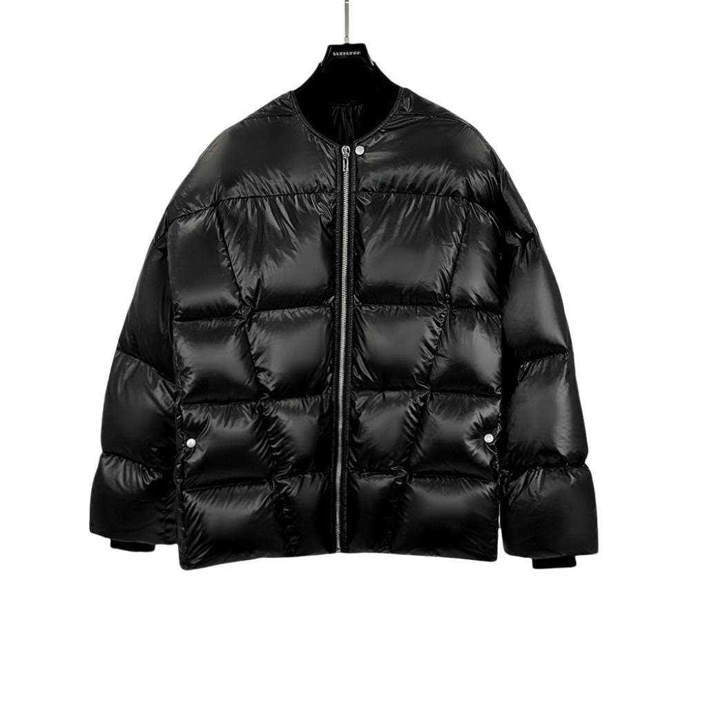 Rick Owens FW24 Porterville Flight Jkt In Black - PerfectKickZ