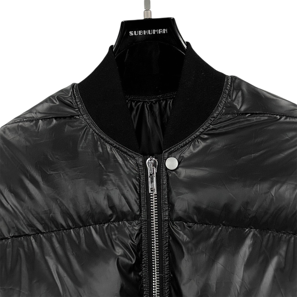 Rick Owens FW24 Porterville Flight Jkt In Black - 