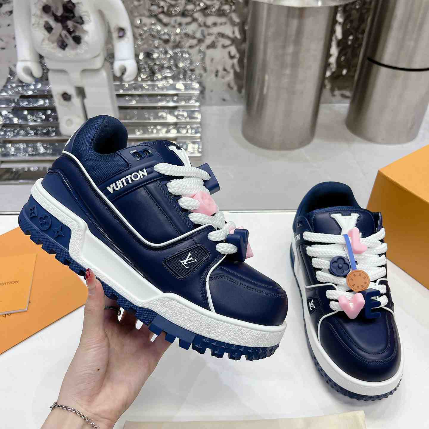 Louis Vuitton LV Trainer Maxi Sneaker   1AD6CP - PerfectKickZ
