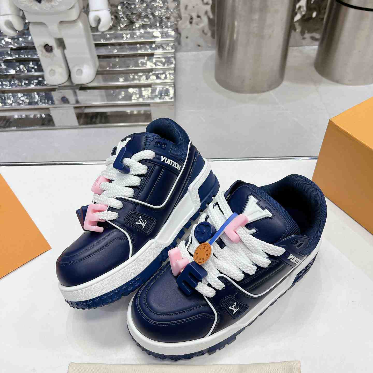 Louis Vuitton LV Trainer Maxi Sneaker   1AD6CP - PerfectKickZ