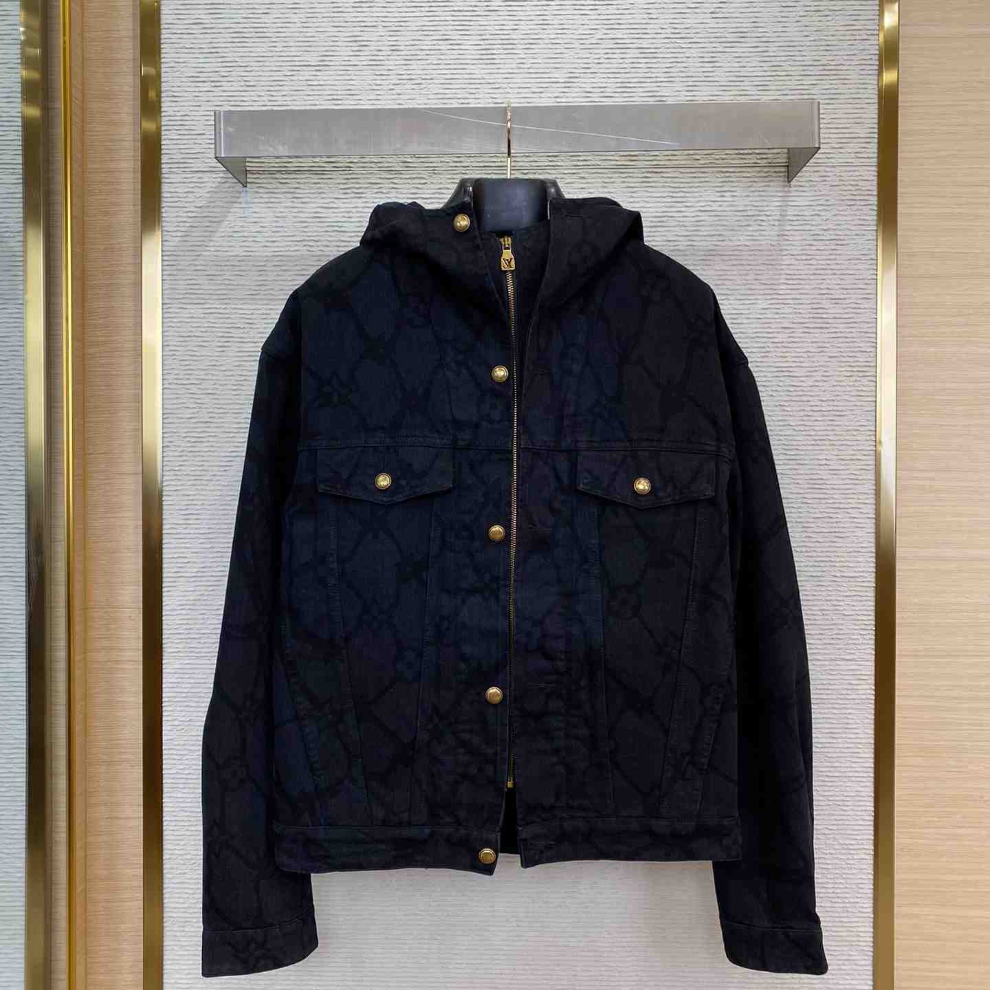 Louis Vuitton Monogram Denim Hooded Blouson - PerfectKickZ