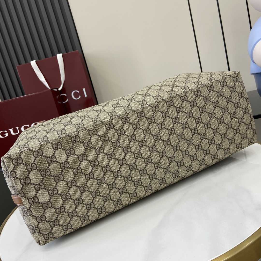 Gucci GG Emblem Large Tote Bag - PerfectKickZ