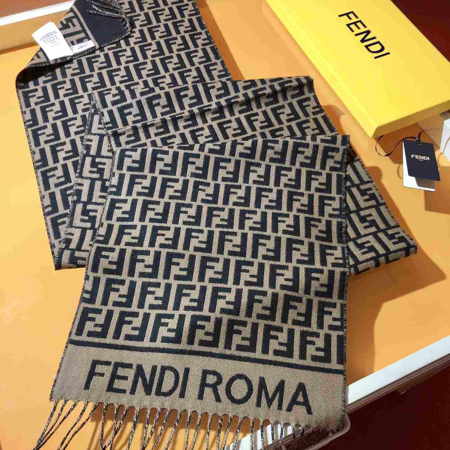 Fendi Wool Scarf  - PerfectKickZ