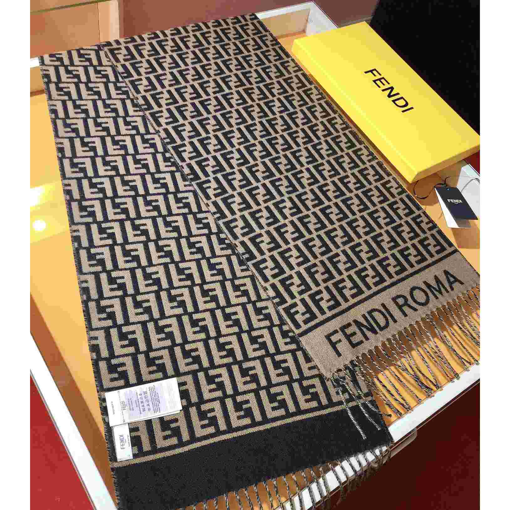 Fendi Wool Scarf  - PerfectKickZ