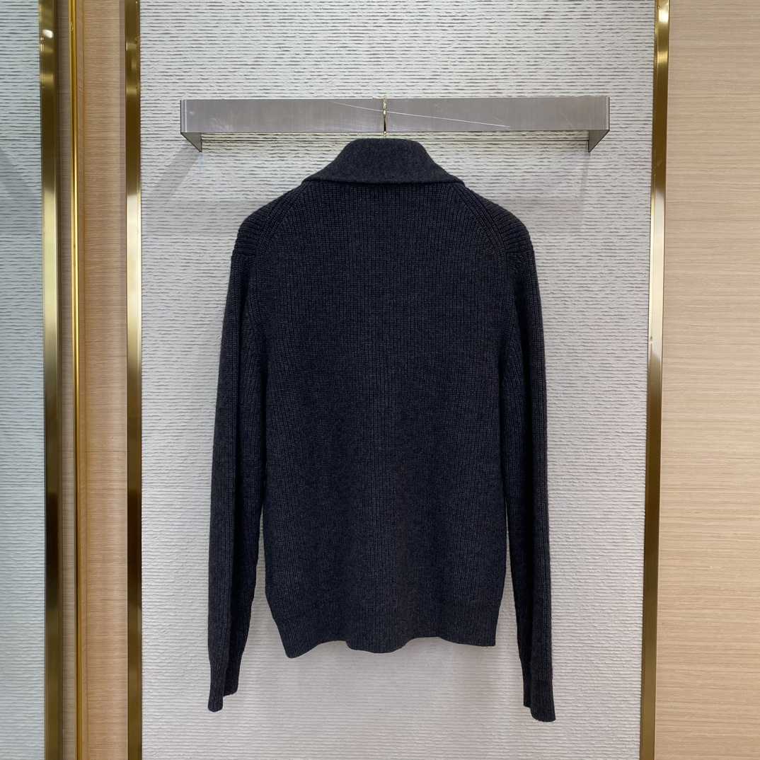 Louis Vuitton Cashmere Blend Shawl Collar Cardigan   1AFWBP - PerfectKickZ
