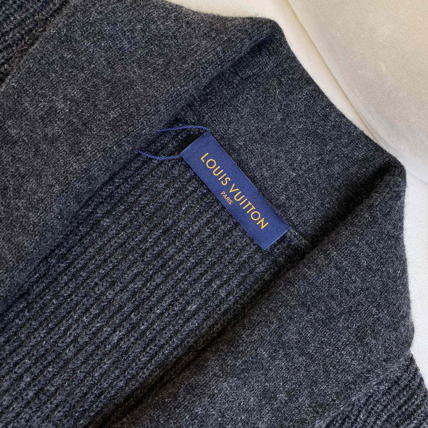Louis Vuitton Cashmere Blend Shawl Collar Cardigan   1AFWBP - PerfectKickZ
