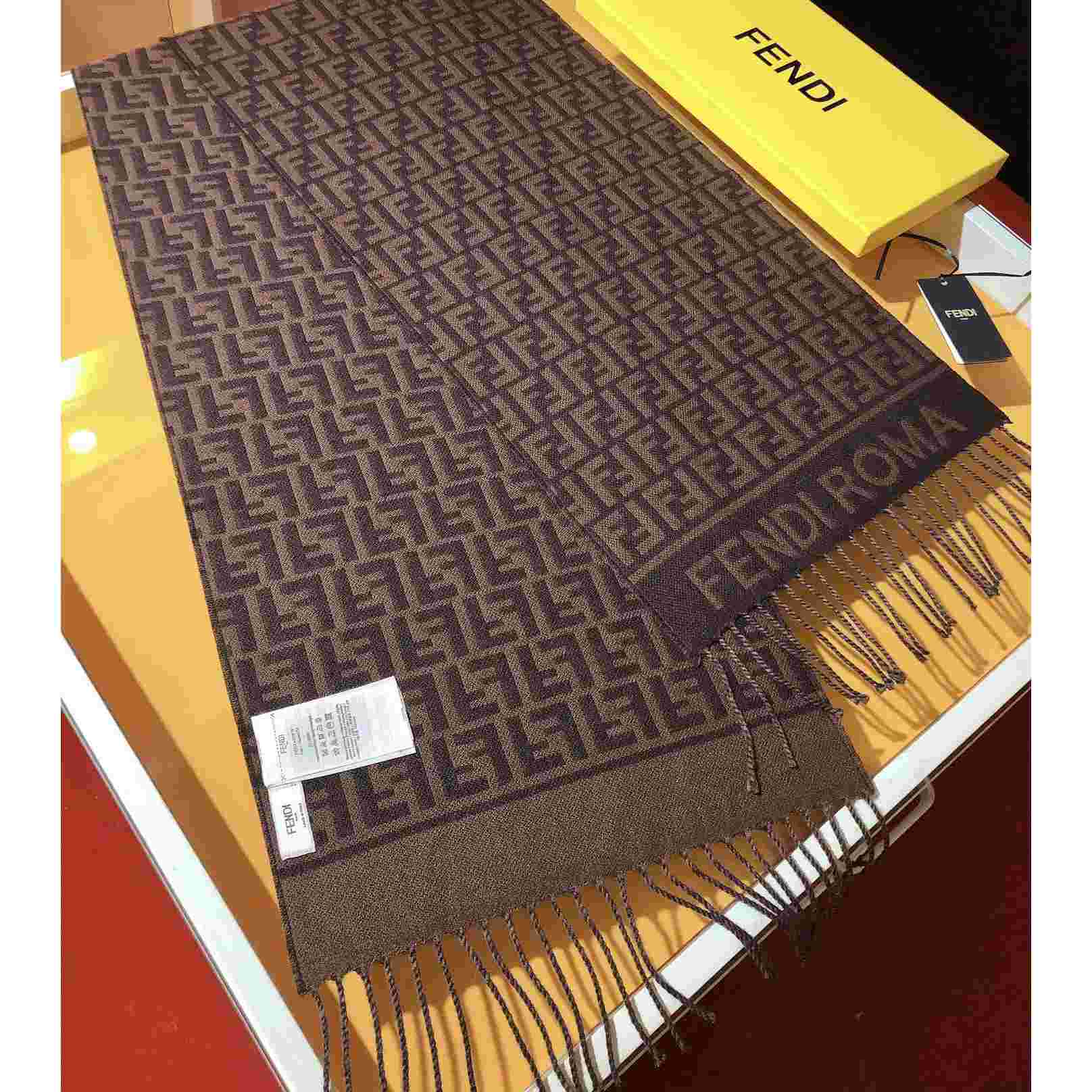 Fendi Wool Scarf  - PerfectKickZ