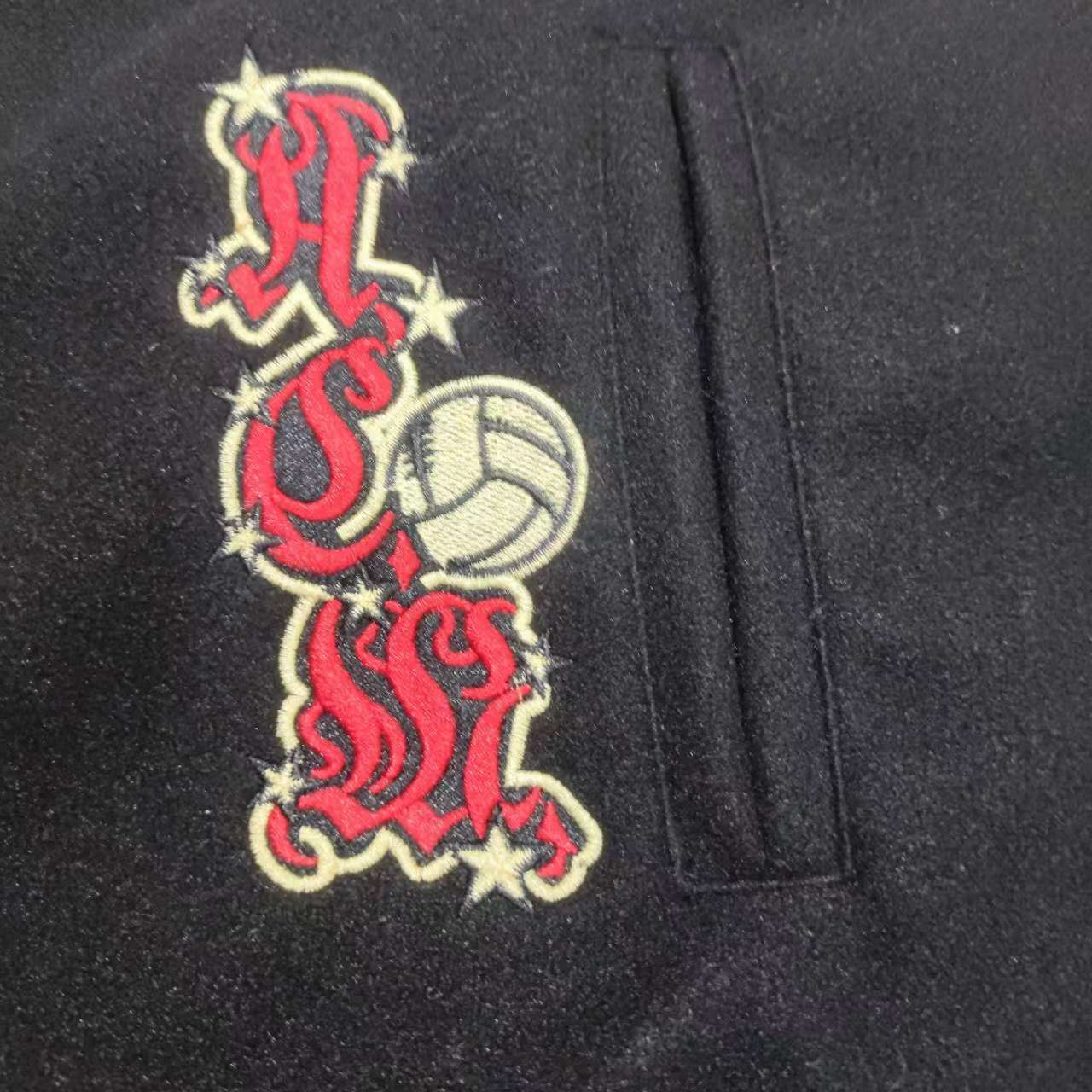 Off-White x Ac Milan 125th Anniversary Embroidered Varsity Jacket - PerfectKickZ
