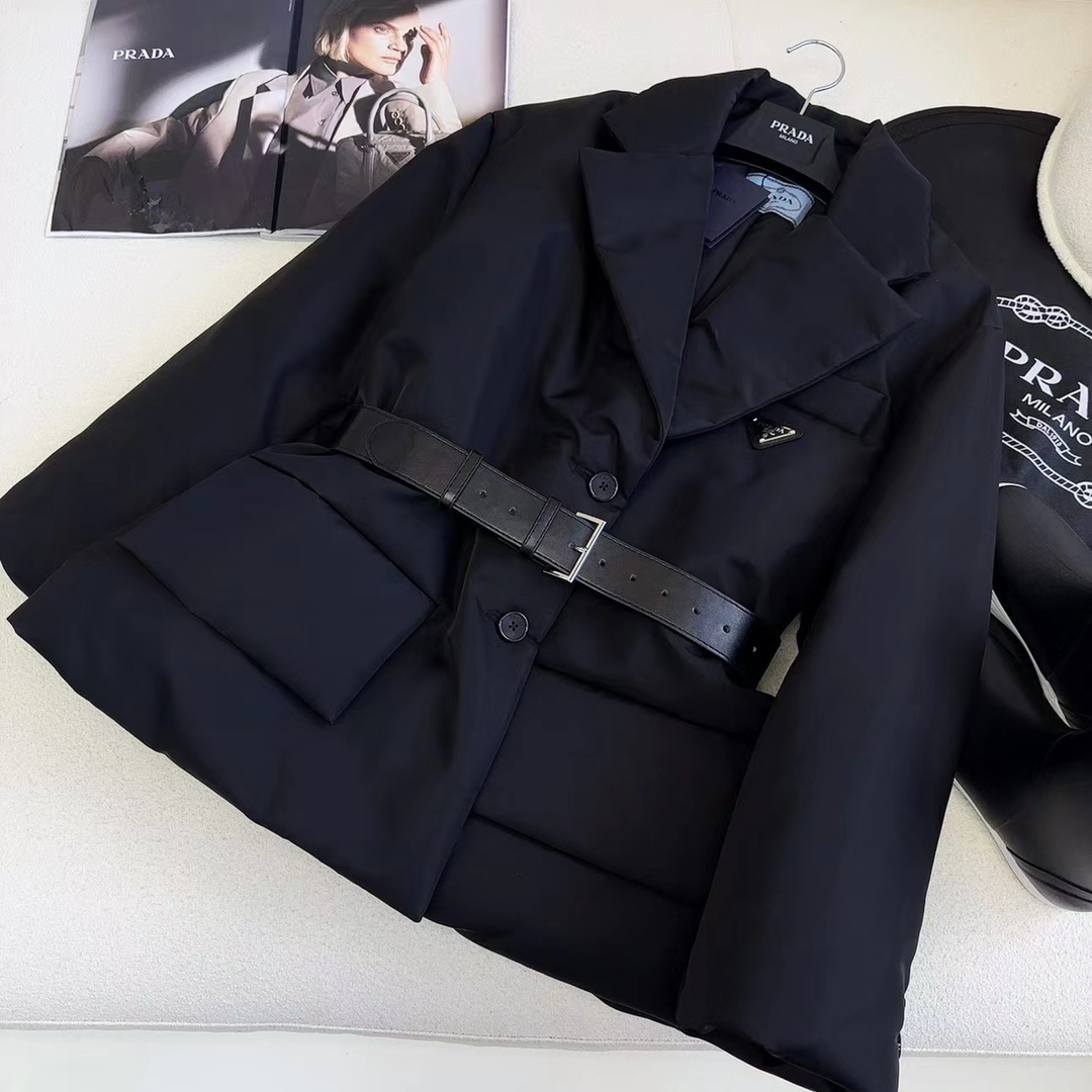 Prada Re-Nylon Down Jacket - PerfectKickZ