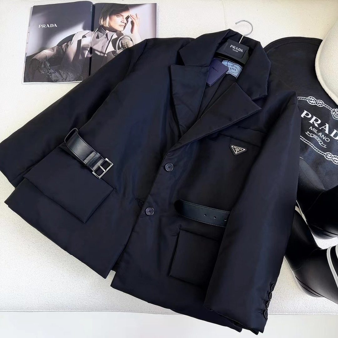 Prada Re-Nylon Down Jacket - PerfectKickZ