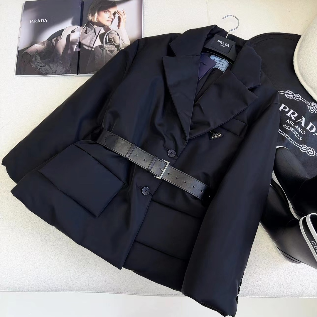 Prada Re-Nylon Down Jacket - PerfectKickZ