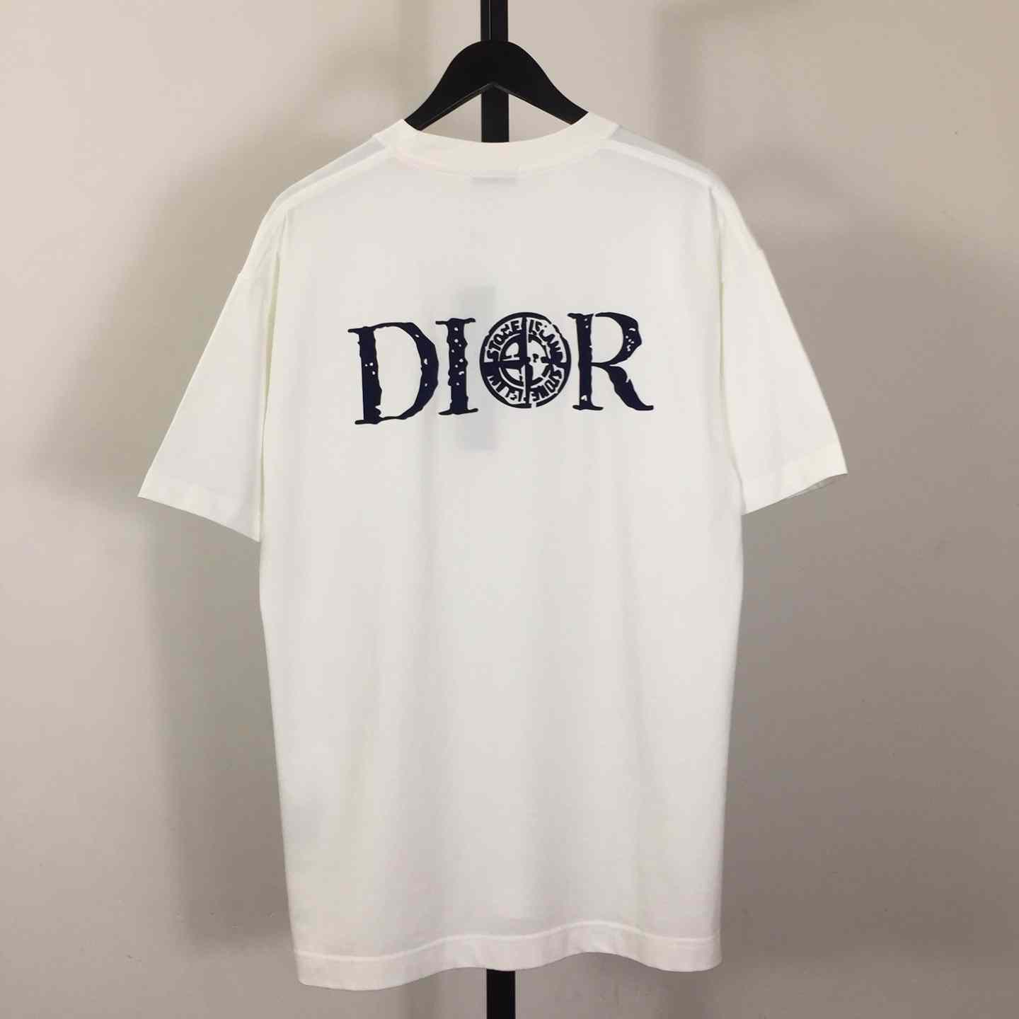 Dior And Stone Island T-Shirt - PerfectKickZ