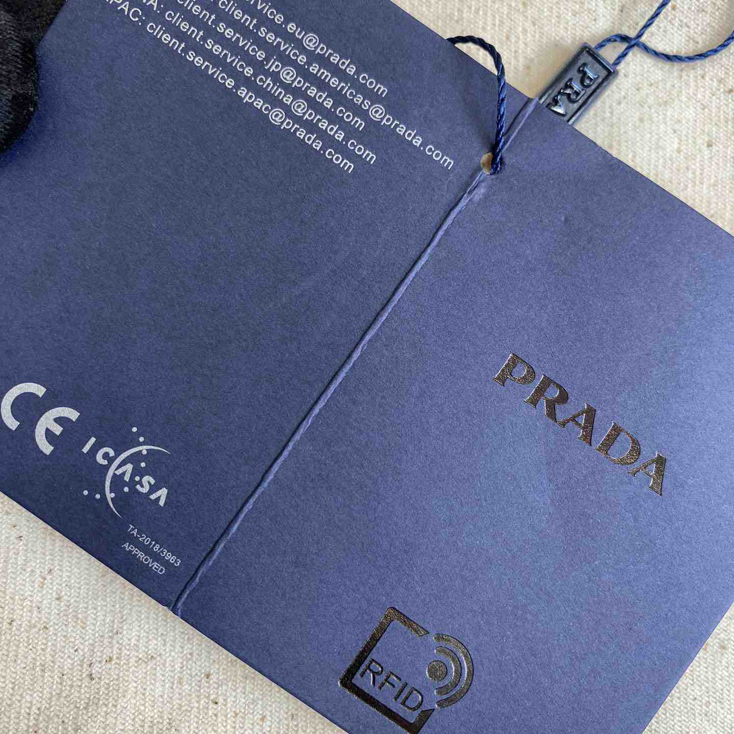 Prada Denim Blouson Jacket - PerfectKickZ
