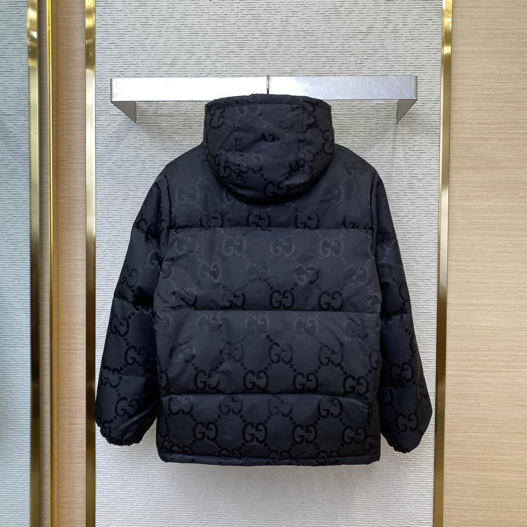 Gucci Jumbo Gg Canvas Jacket - PerfectKickZ