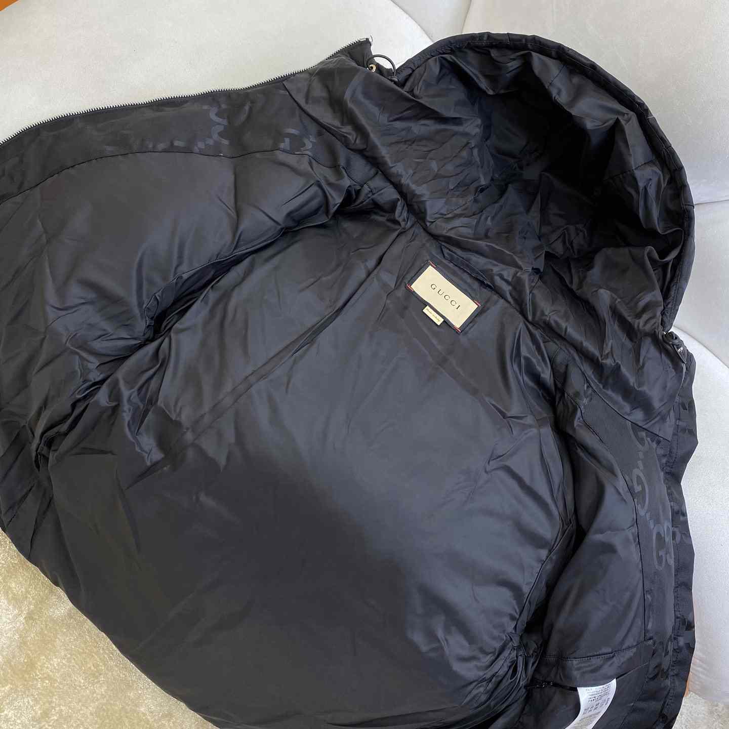Gucci Jumbo Gg Canvas Jacket - PerfectKickZ