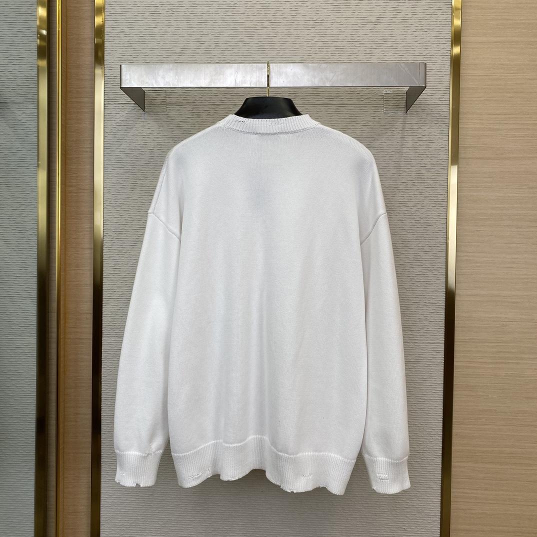 Balenciaga Logo-embossed Sweatshirt - PerfectKickZ