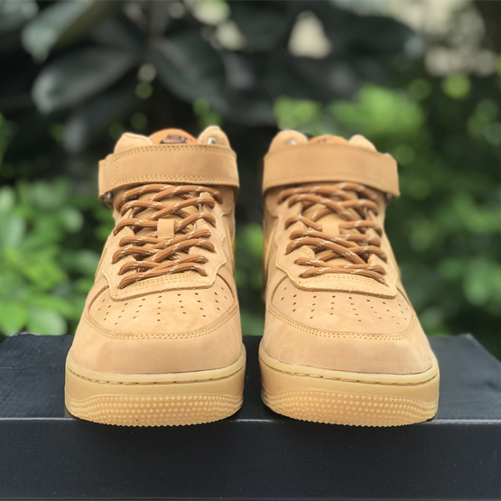 Nike Air Force1 Wheat Sneaker   DJ9158-200  - PerfectKickZ