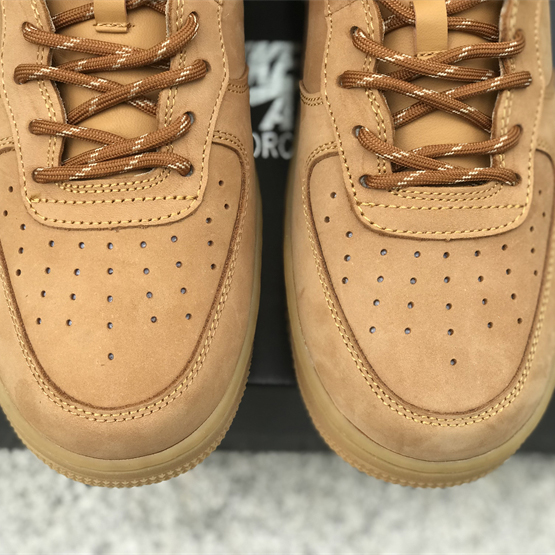 Nike Air Force1 Wheat Sneaker   DJ9158-200  - PerfectKickZ