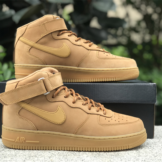 Nike Air Force1 Wheat Sneaker   DJ9158-200  - PerfectKickZ