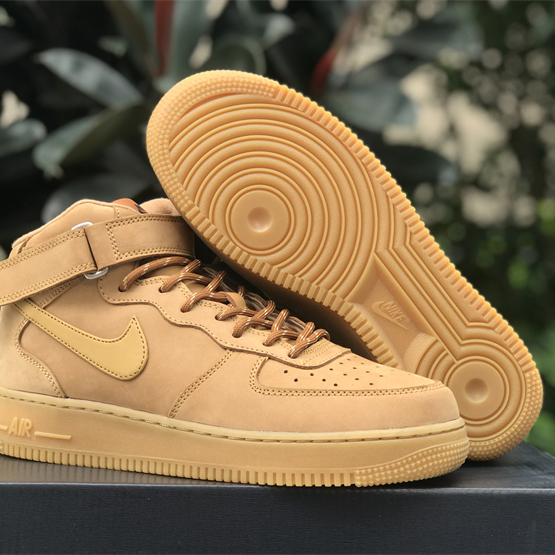 Nike Air Force1 Wheat Sneaker   DJ9158-200  - PerfectKickZ
