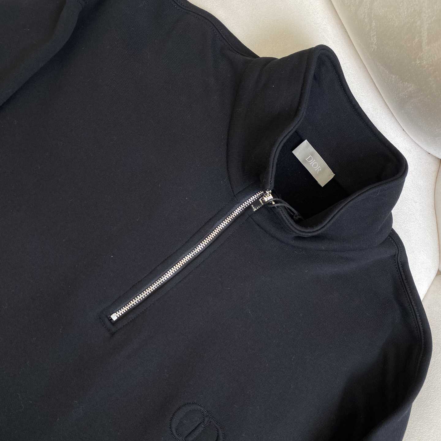 Dior CD Icon Half-Zip Sweatshirt   - PerfectKickZ