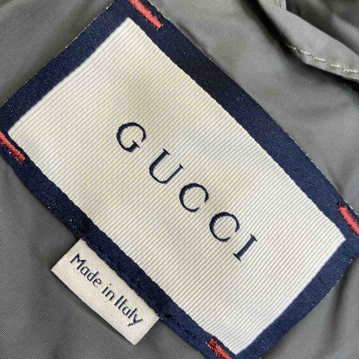 Gucci Jumbo Gg Canvas Down Jacket - PerfectKickZ