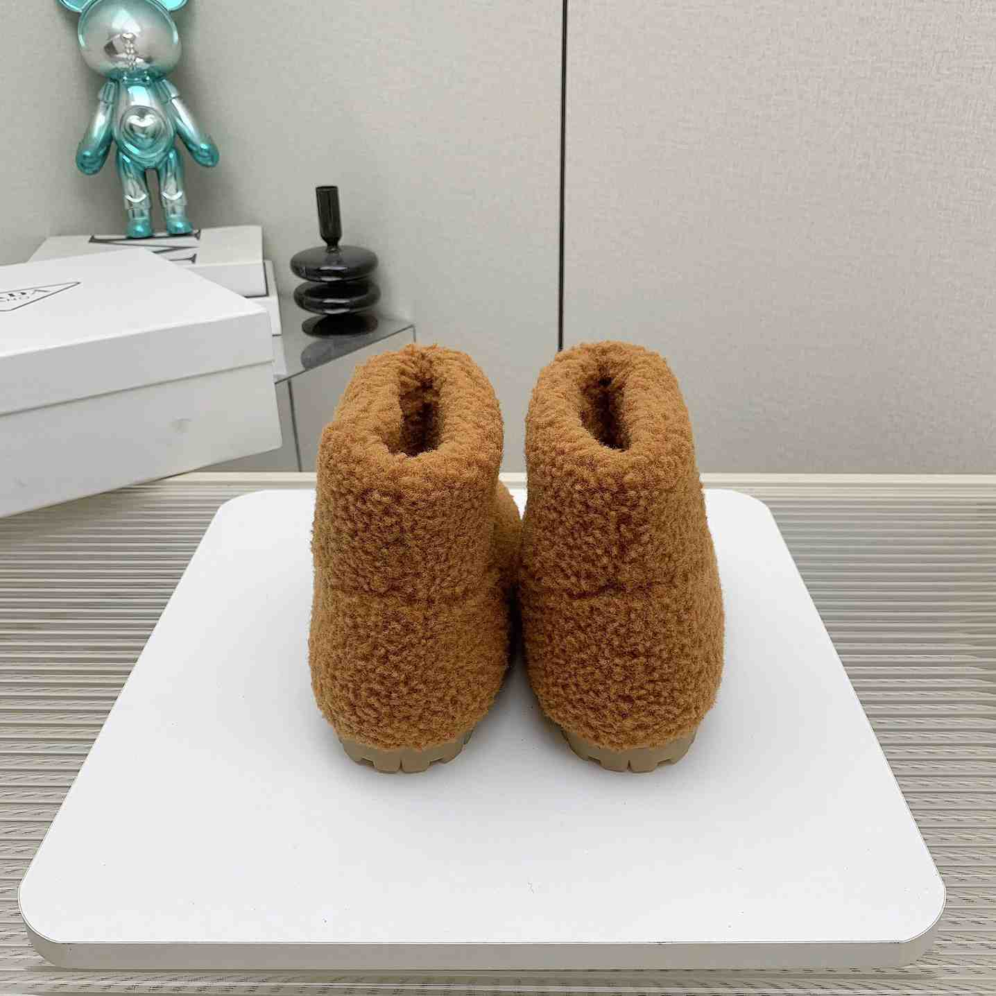Prada Shearling Booties - PerfectKickZ