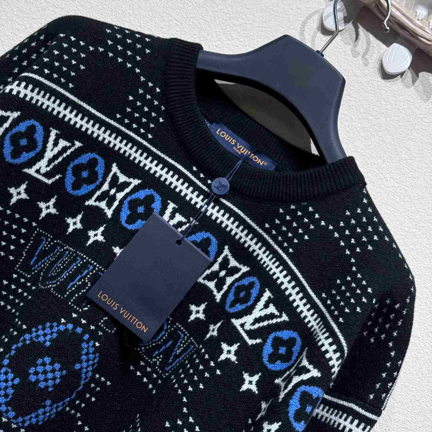 Louis Vuitton Jacquard Wool Pullover - PerfectKickZ