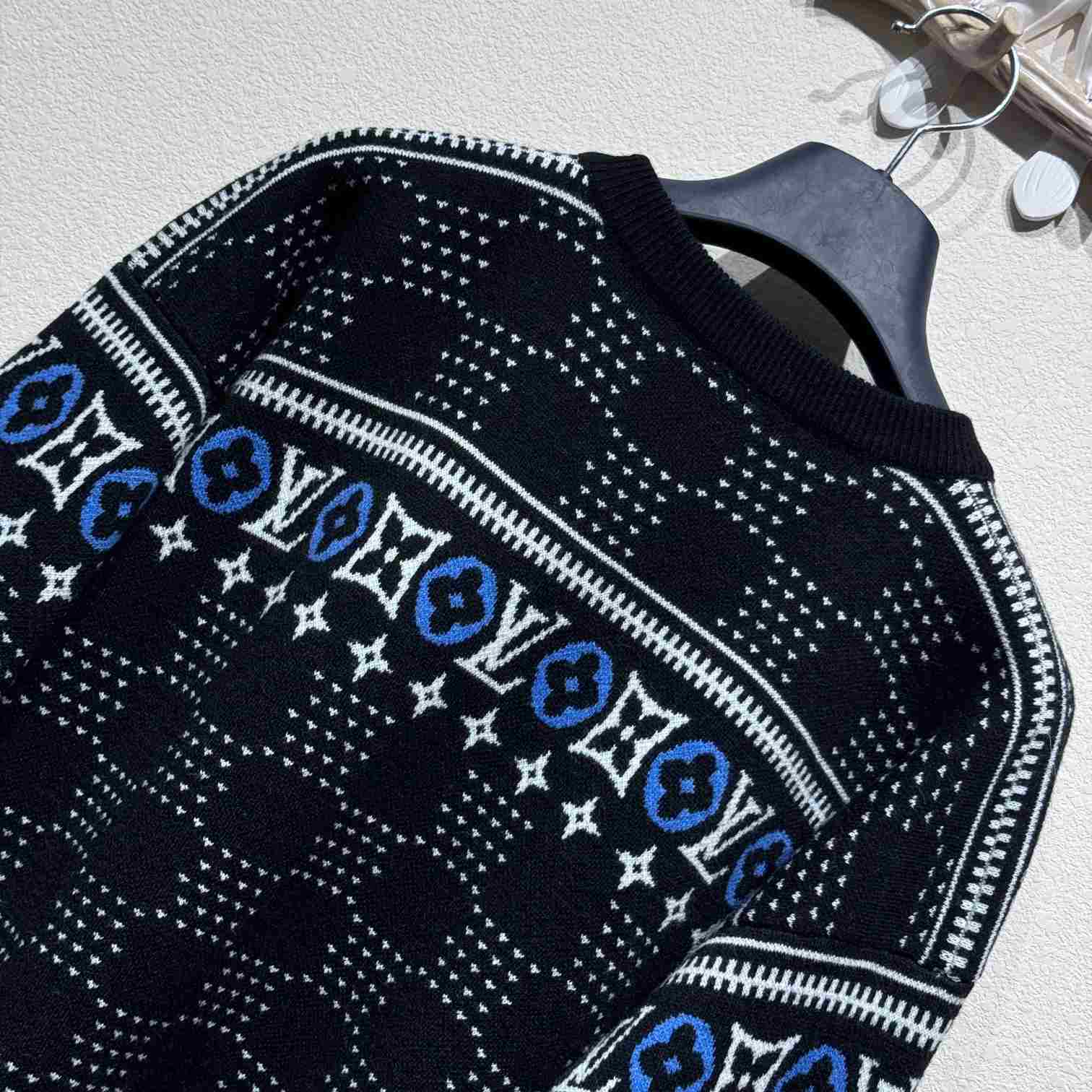 Louis Vuitton Jacquard Wool Pullover - PerfectKickZ
