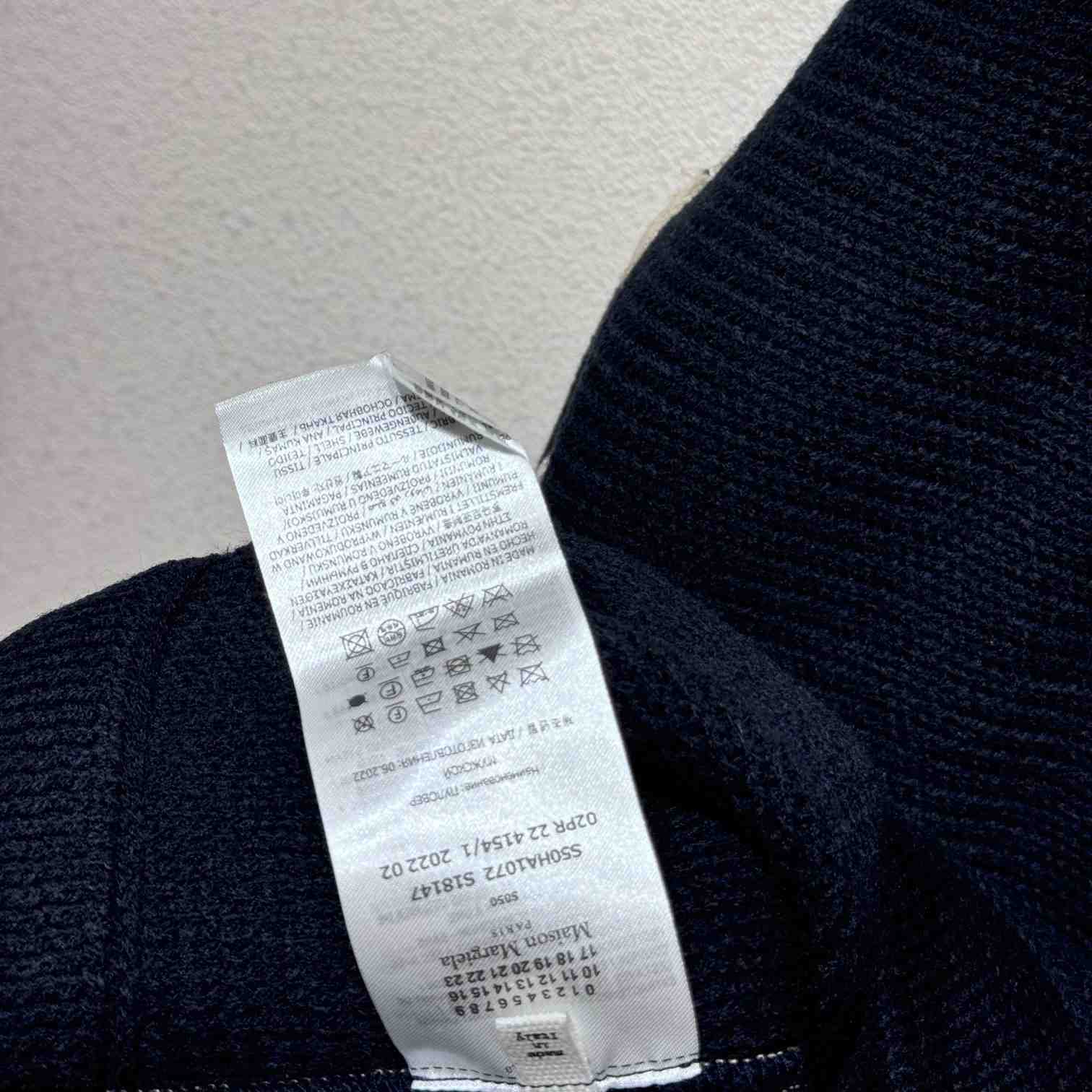 Maison Margiela – Wool Half-Zip Sweater - PerfectKickZ