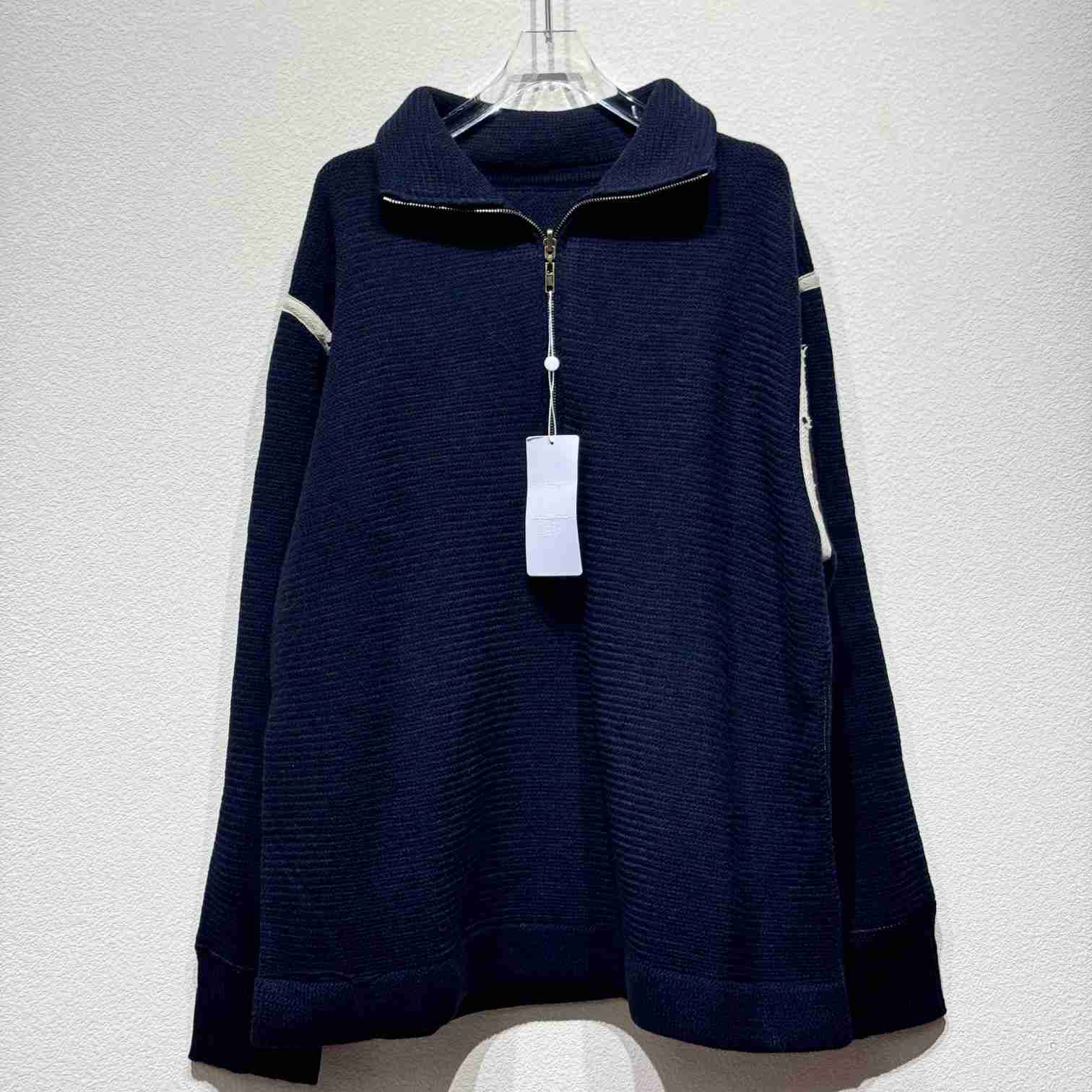 Maison Margiela – Wool Half-Zip Sweater - PerfectKickZ