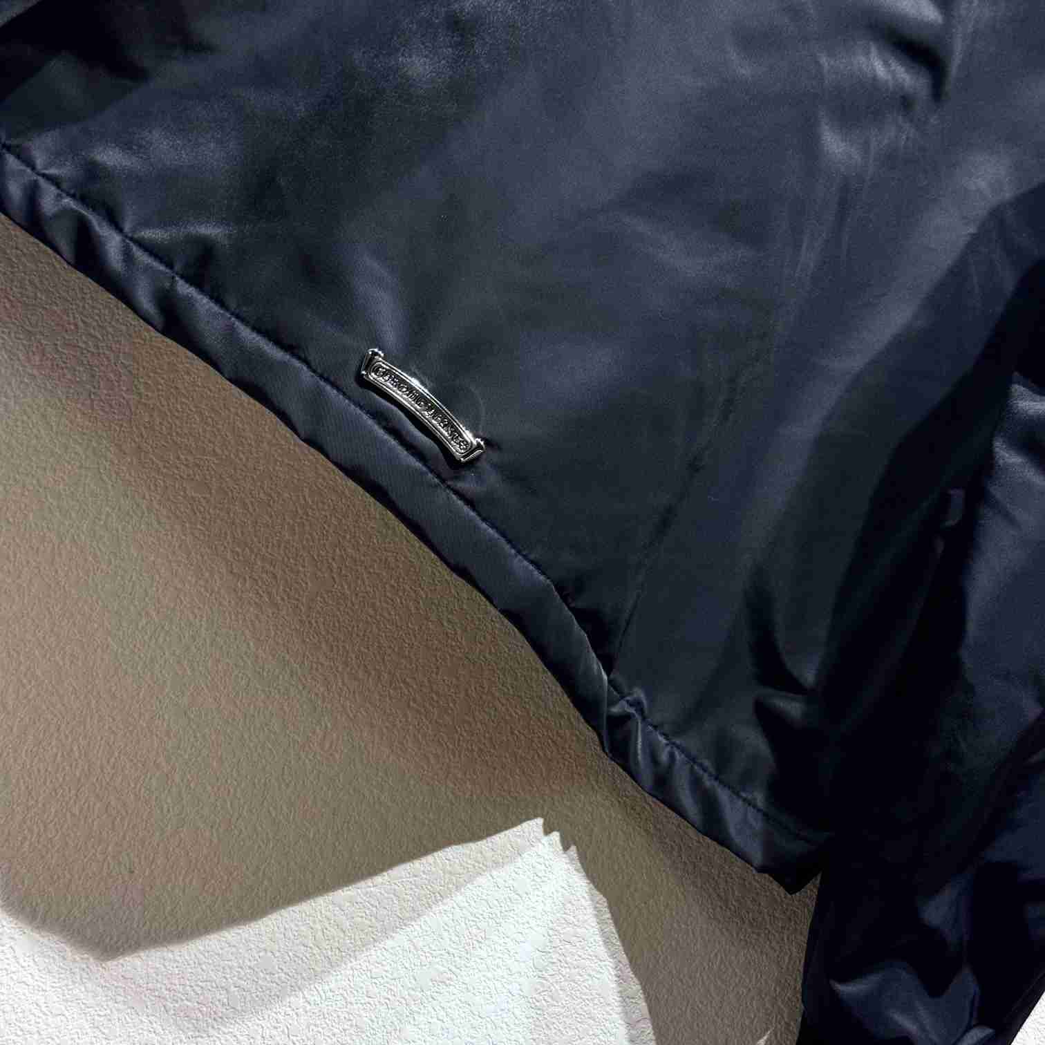 Chrome Hearts Cross Patch Cobra Racing Nylon Jacket 'Black' - PerfectKickZ