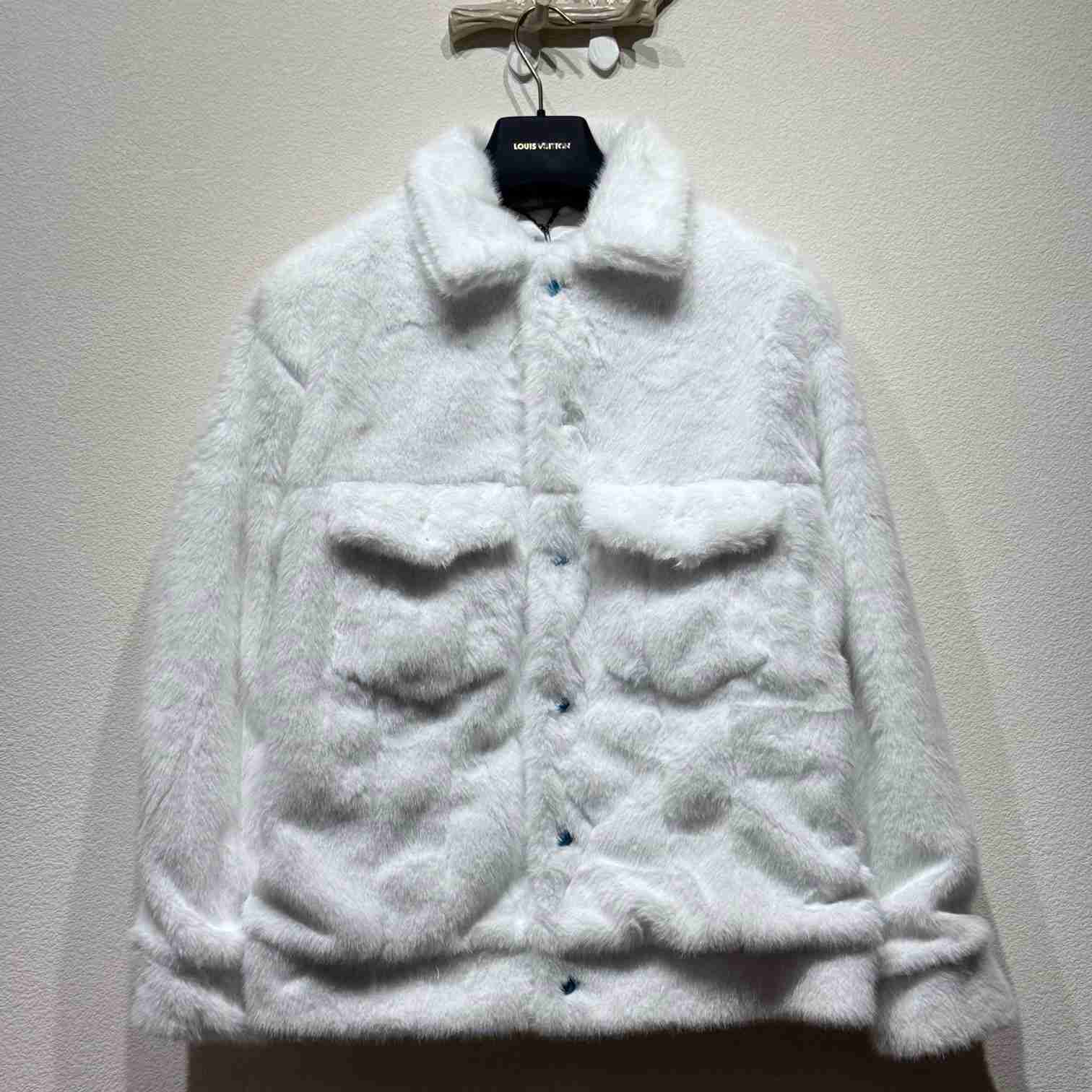 Louis Vuitton Mink Trucker Jacket  1AFXB7 - PerfectKickZ