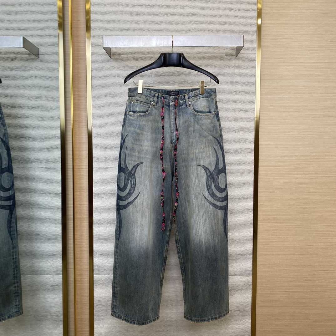 Balenciaga Y2K Stretched Knee Baggy Pants  - PerfectKickZ