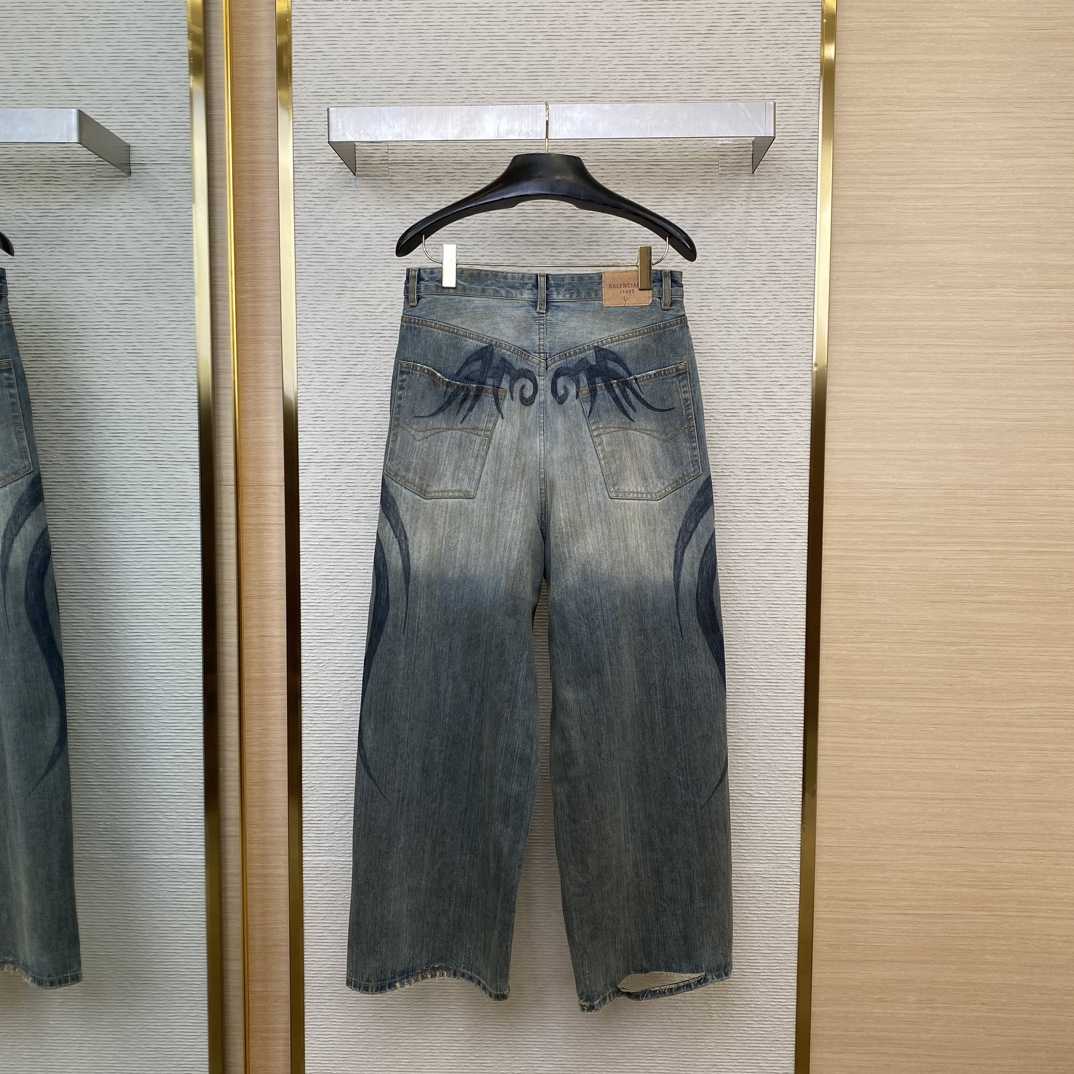 Balenciaga Y2K Stretched Knee Baggy Pants  - PerfectKickZ