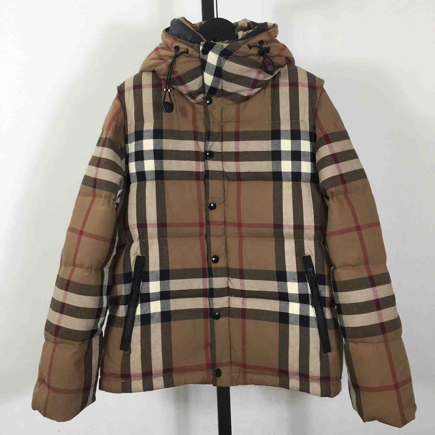 Burberry Check Puffer Jacket - PerfectKickZ