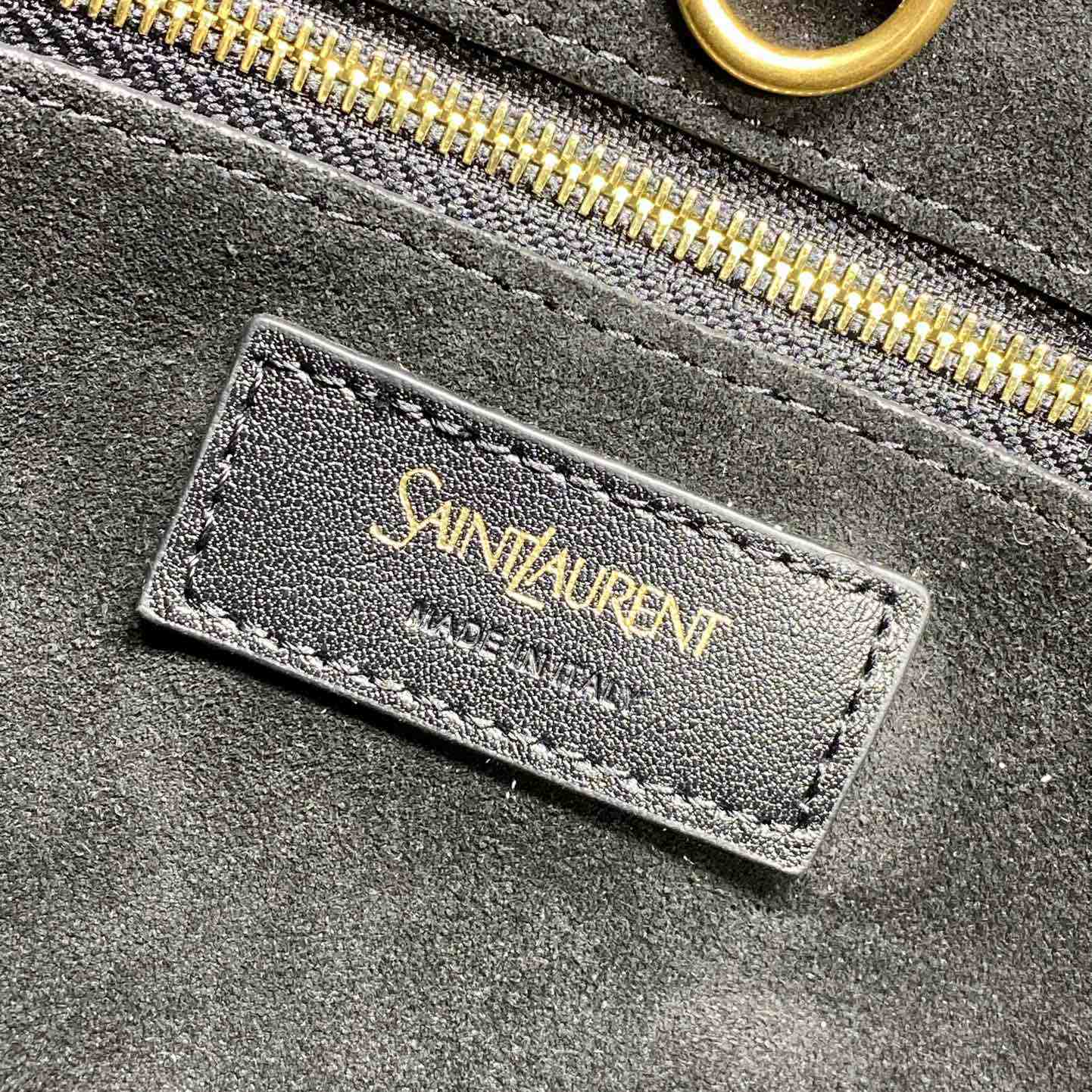 Saint Laurent Y Tote In Leather - PerfectKickZ