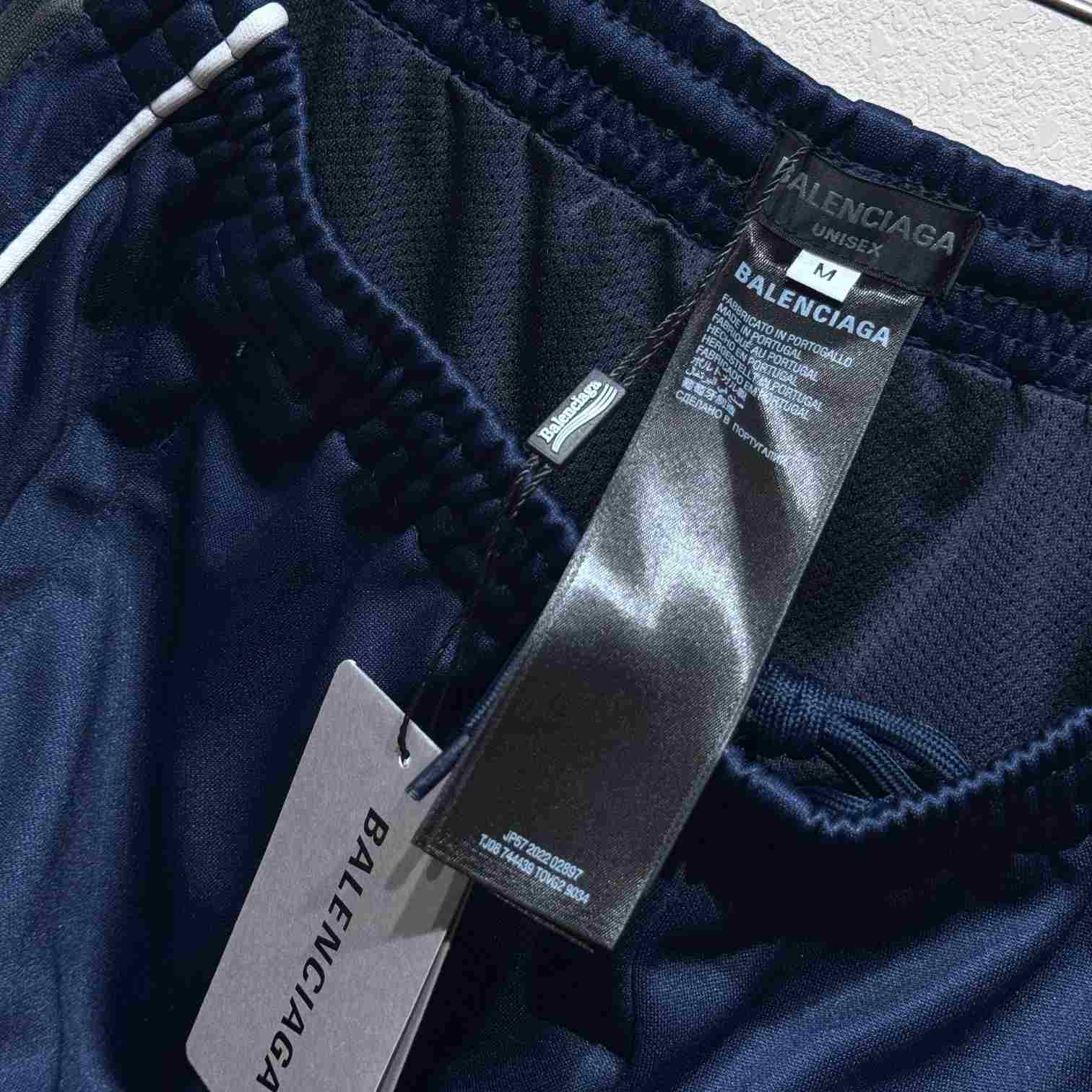 Balenciaga Cut-Up Tracksuit Pants In Black - PerfectKickZ