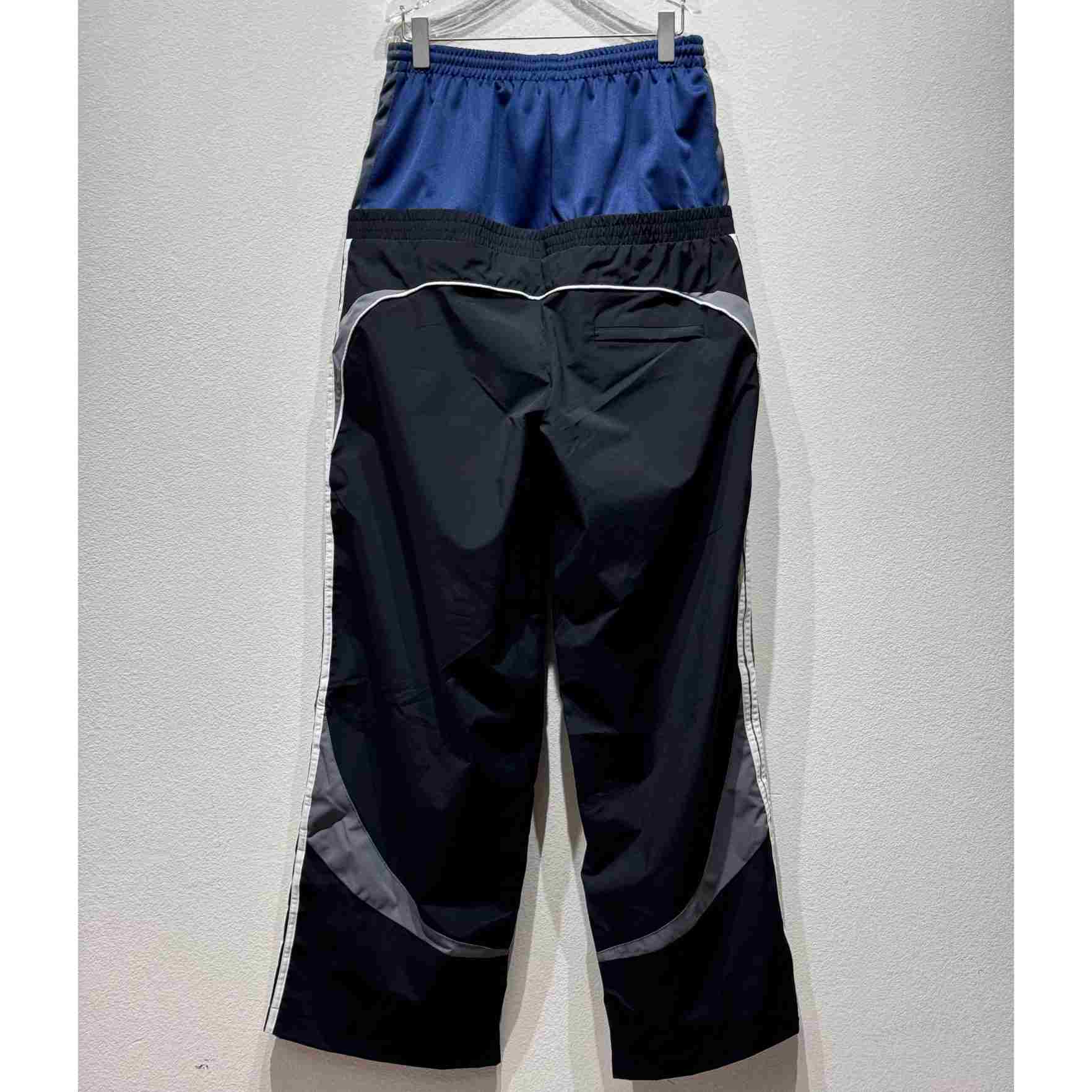 Balenciaga Cut-Up Tracksuit Pants In Black - PerfectKickZ