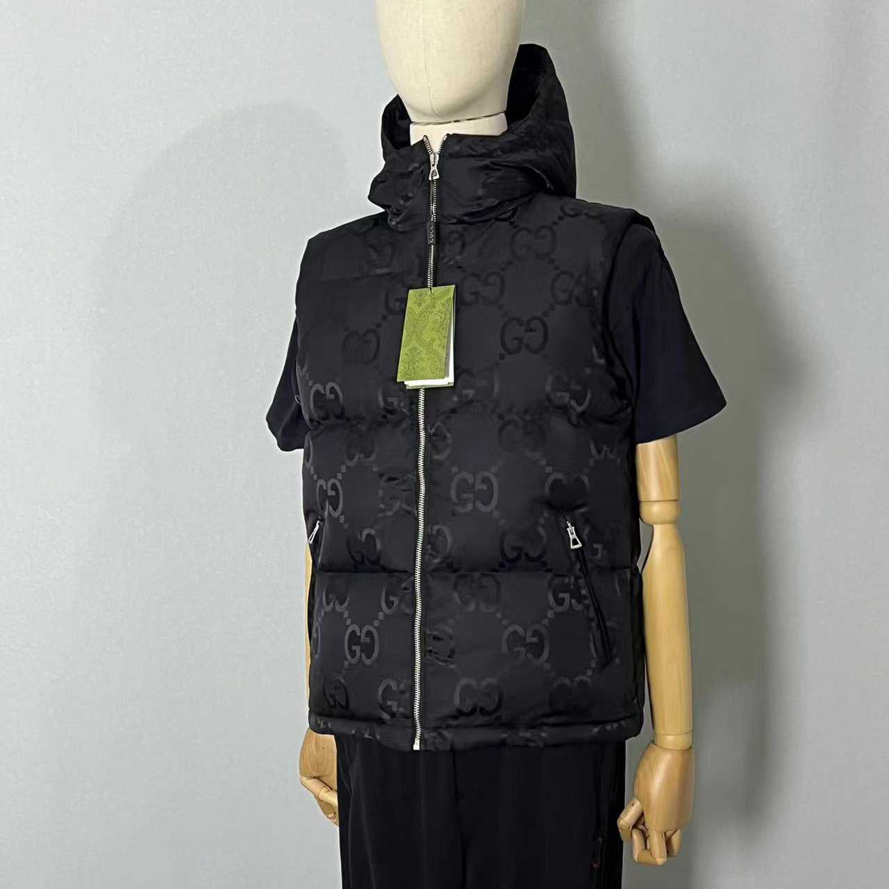 Gucci Jumbo GG Canvas Vest - PerfectKickZ