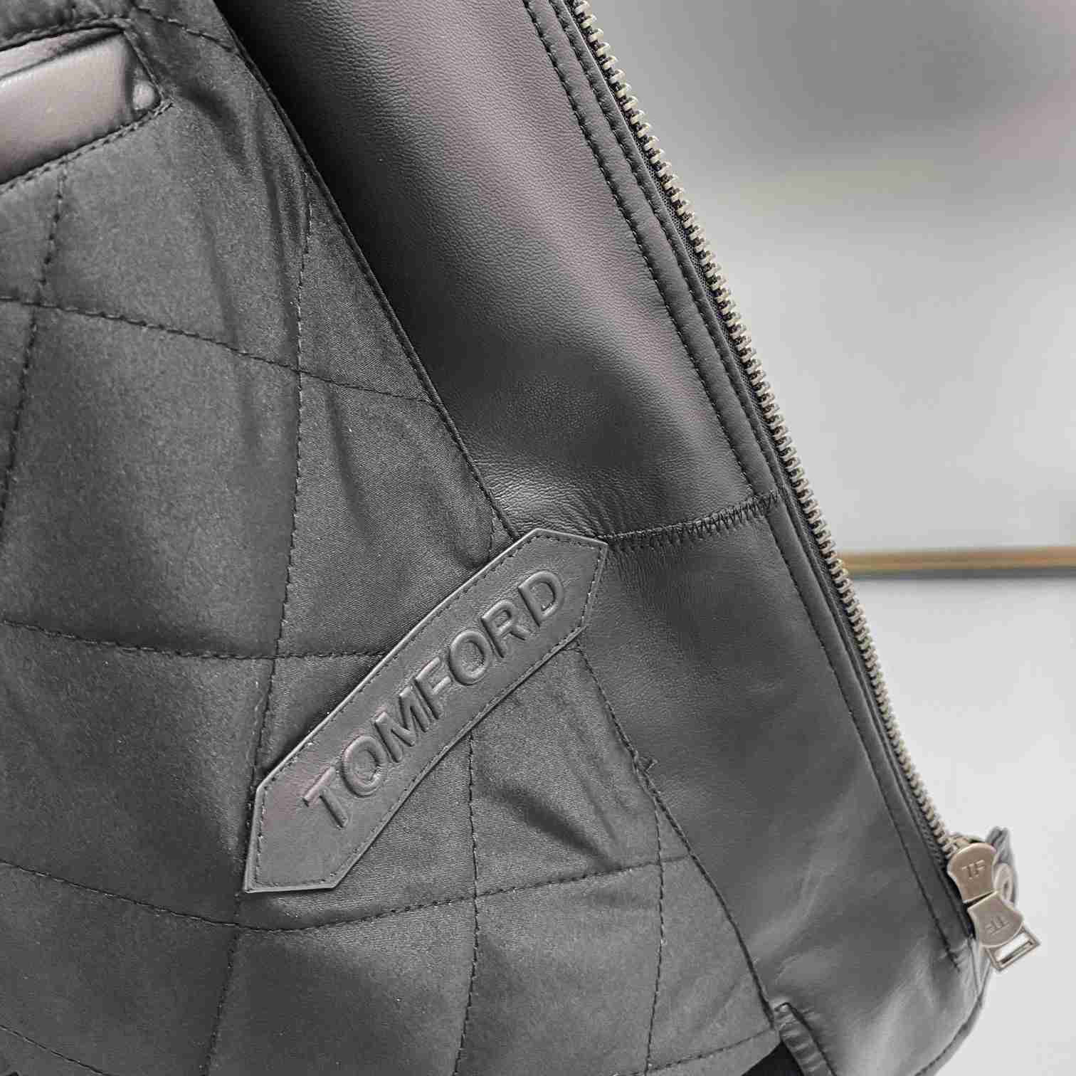 Tom Ford Leather Jacket - PerfectKickZ
