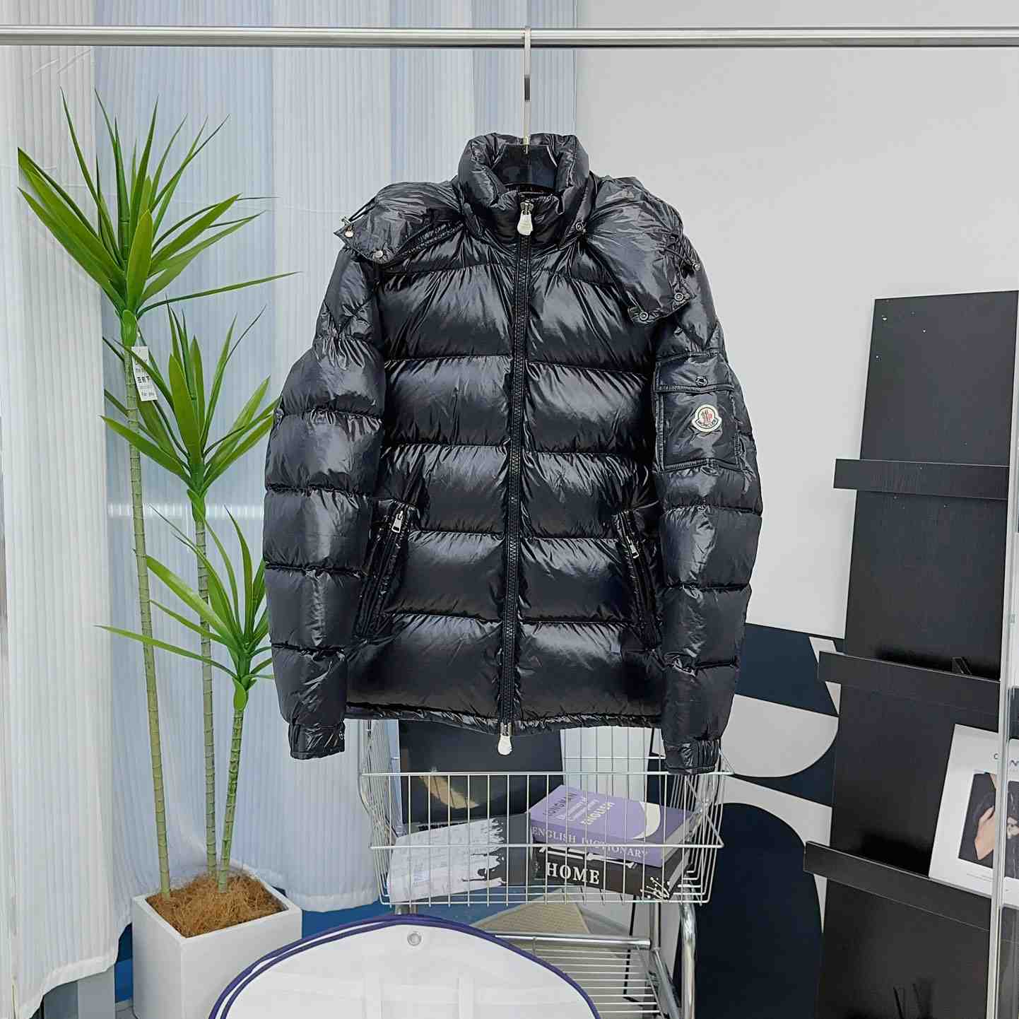 Moncler Maya Hooded Short Down Jacket - PerfectKickZ