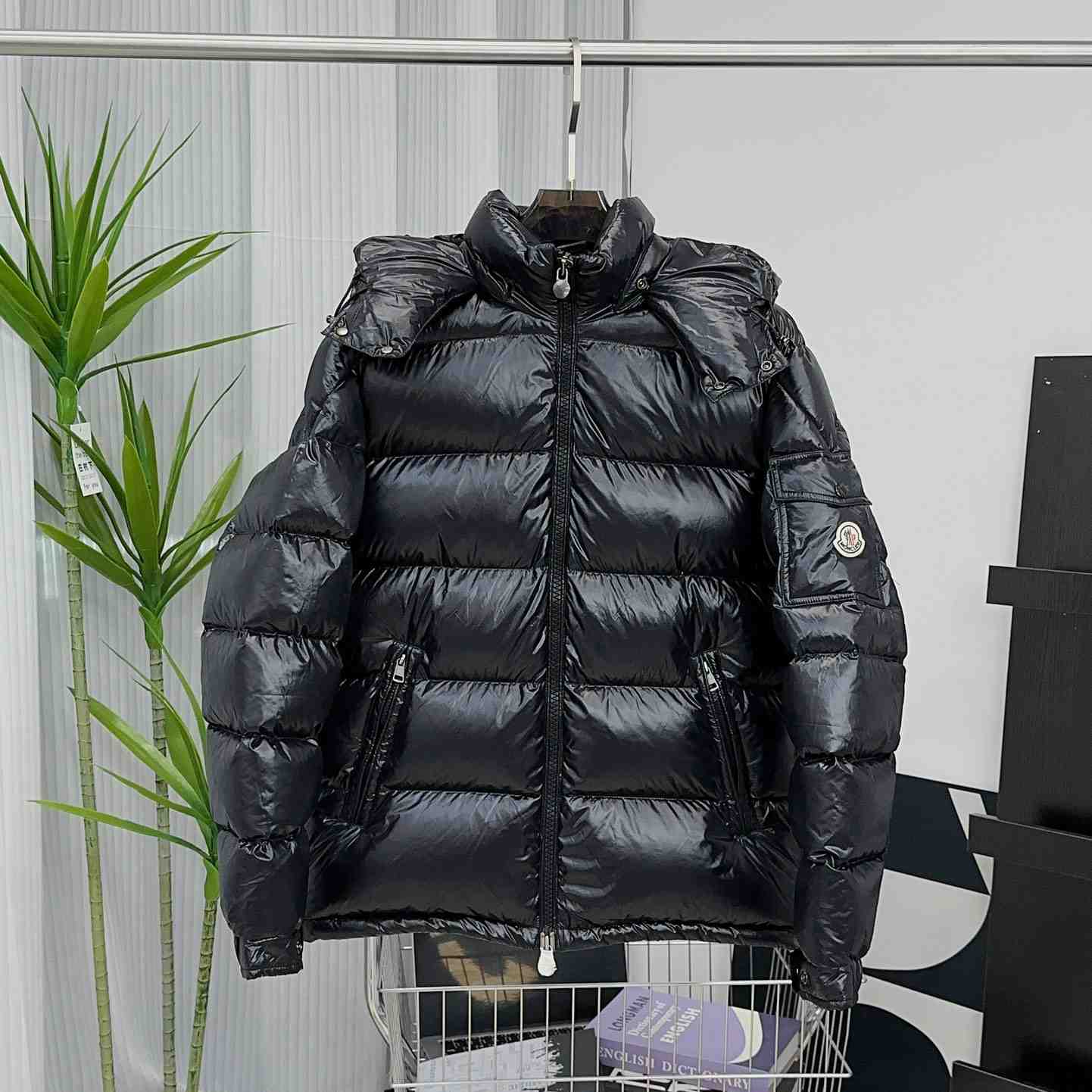 Moncler Maya Hooded Short Down Jacket - PerfectKickZ