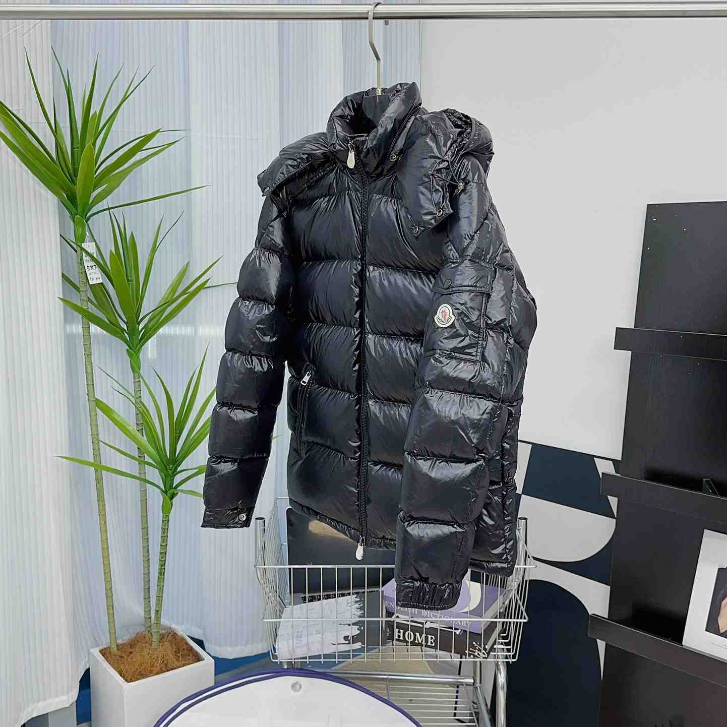 Moncler Maya Hooded Short Down Jacket - PerfectKickZ