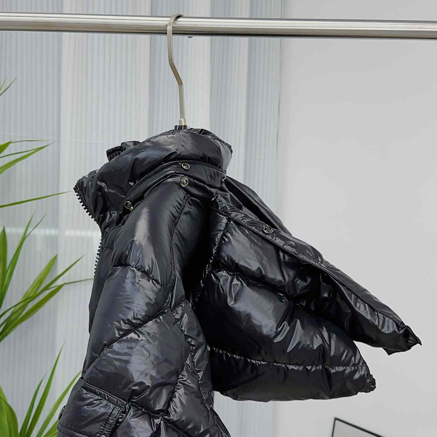 Moncler Maya Hooded Short Down Jacket - PerfectKickZ