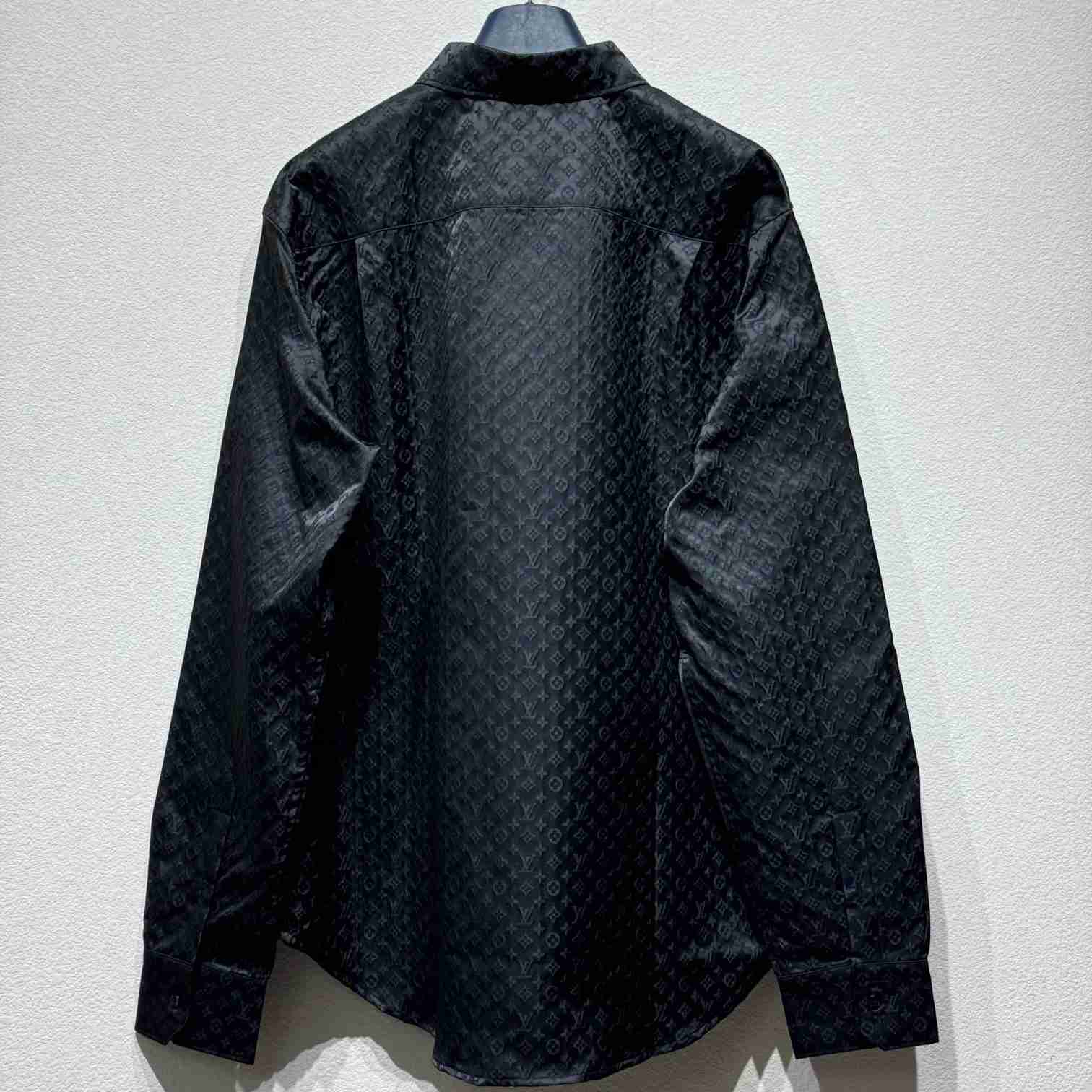 Louis Vuitton Monogram Long-Sleeved Shirt    - PerfectKickZ