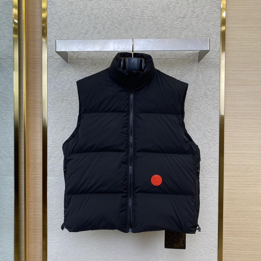 Louis Vuitton Monogram Reversible Down Gilet   - PerfectKickZ