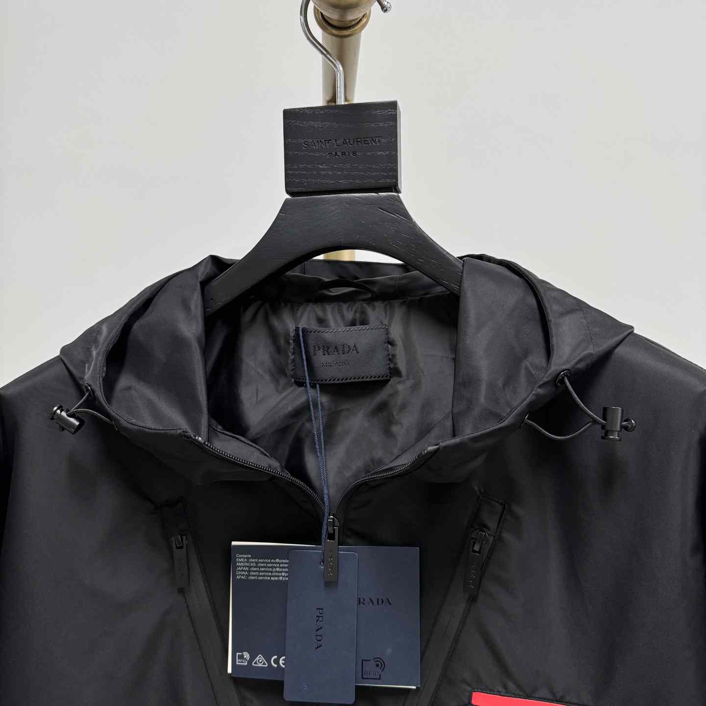 Prada Black Re-nylonJacket - PerfectKickZ