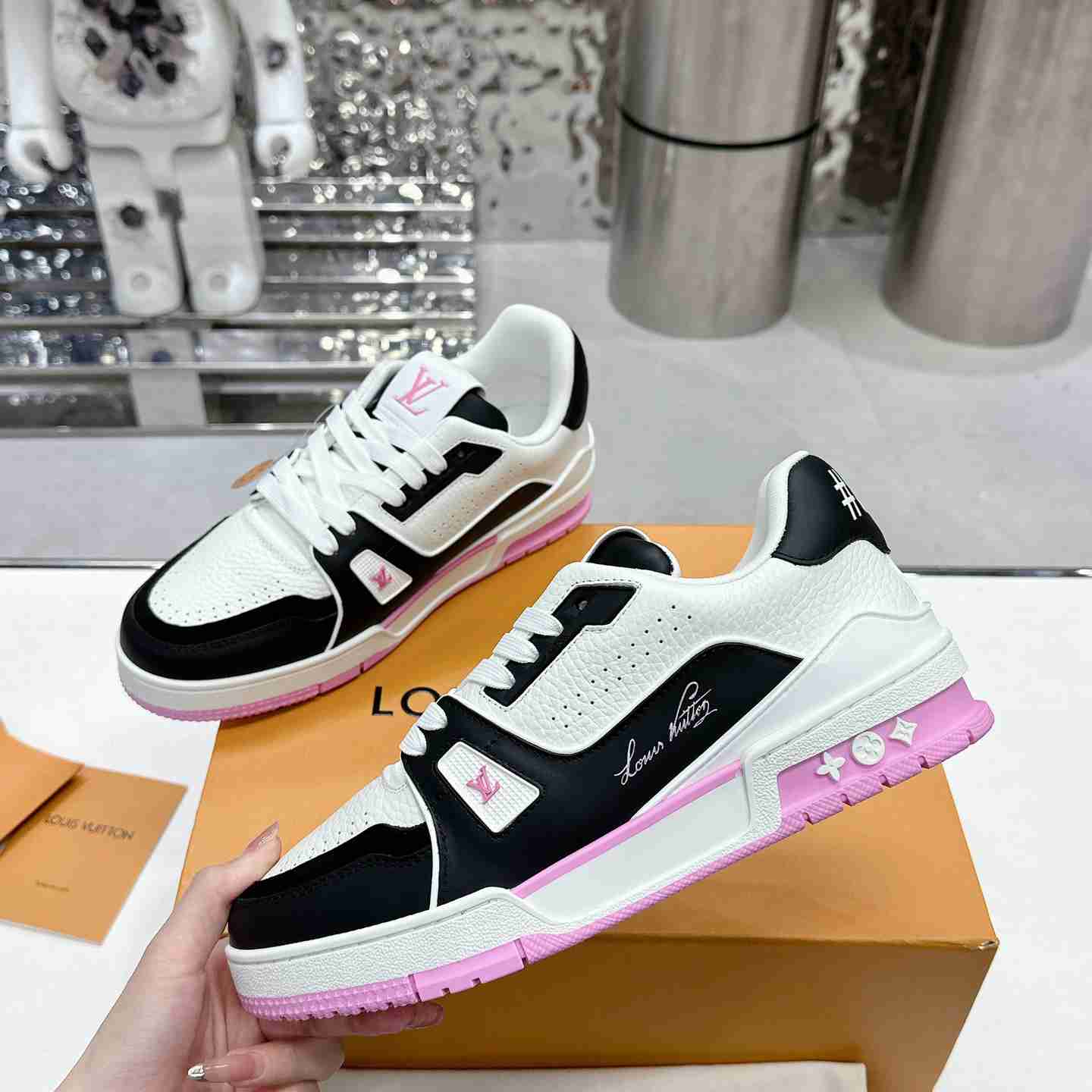 Louis Vuitton LV Trainer Sneaker  1ADDZF - PerfectKickZ