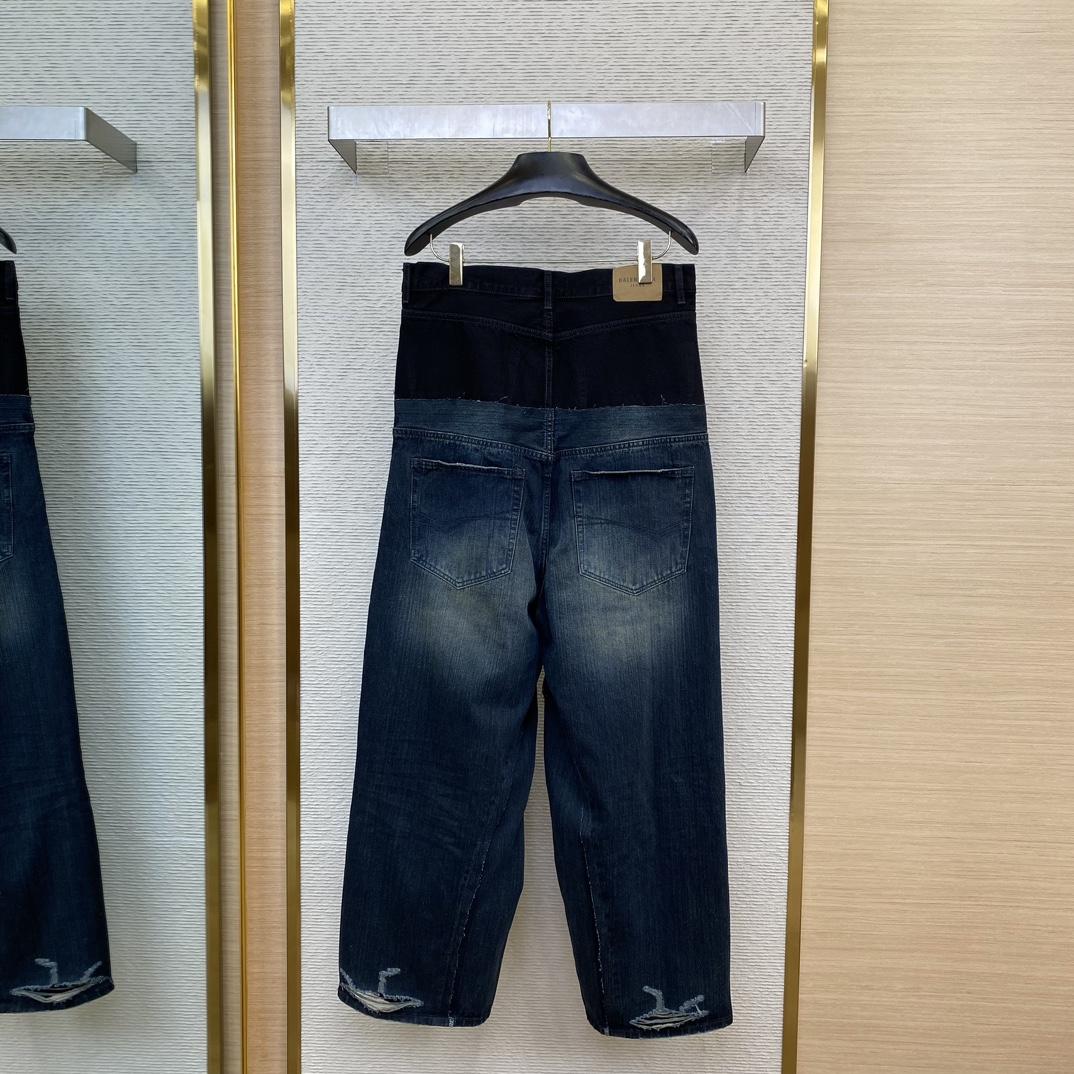 Balenciaga Cut-Up Baggy Pants  - PerfectKickZ
